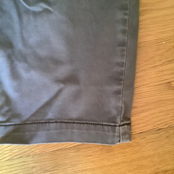 Chino by Anthropologie Gray Crop Cotton Slim Pants Size 29 - Picture 2 of 9